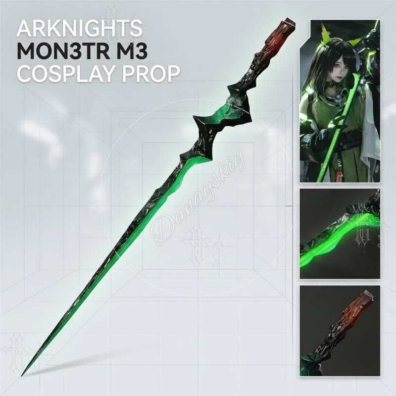 Cosplay Prop Display - مسدس مونتر إم3 من أركنايتس، أداة